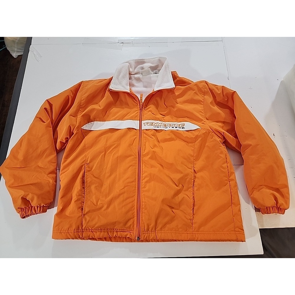 Vintage‎ Tennessee Volunteers Jacket Red Oak Sportswear Mens Large L Orange 90s